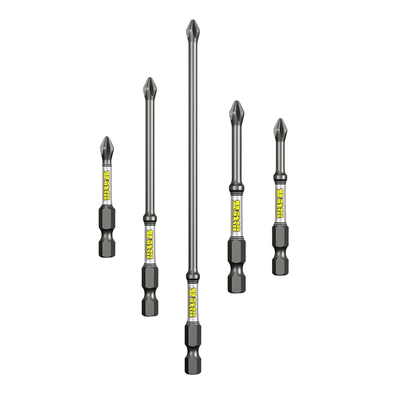 Tools Workshop - Drill Screwdriver Bit Set 5-Piece Heavy