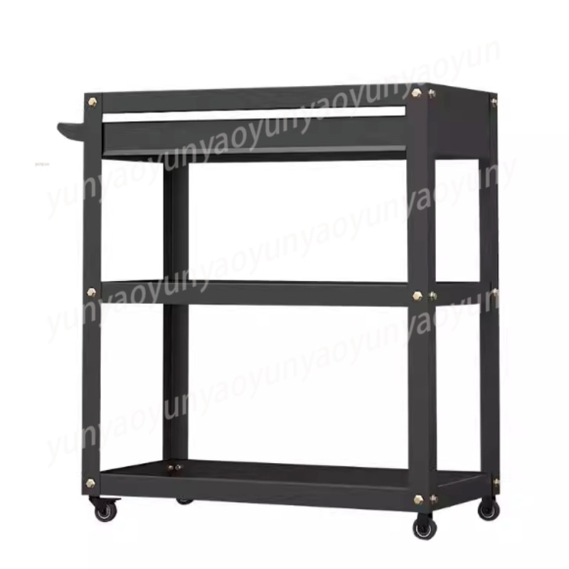 Tools Trolley For Workshop - Heavy Duty 3 Tier Rolling Cart