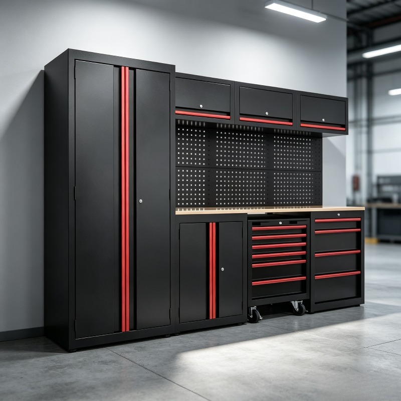 Tools Trolley For Workshop - Customizable Workshop Workstation Tool Cabinet Group
