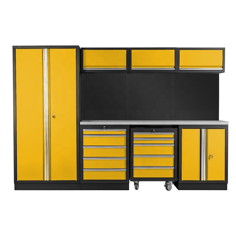 Tools Trolley For Workshop - Heavy Duty Metal Tool Cabinet Trolley,