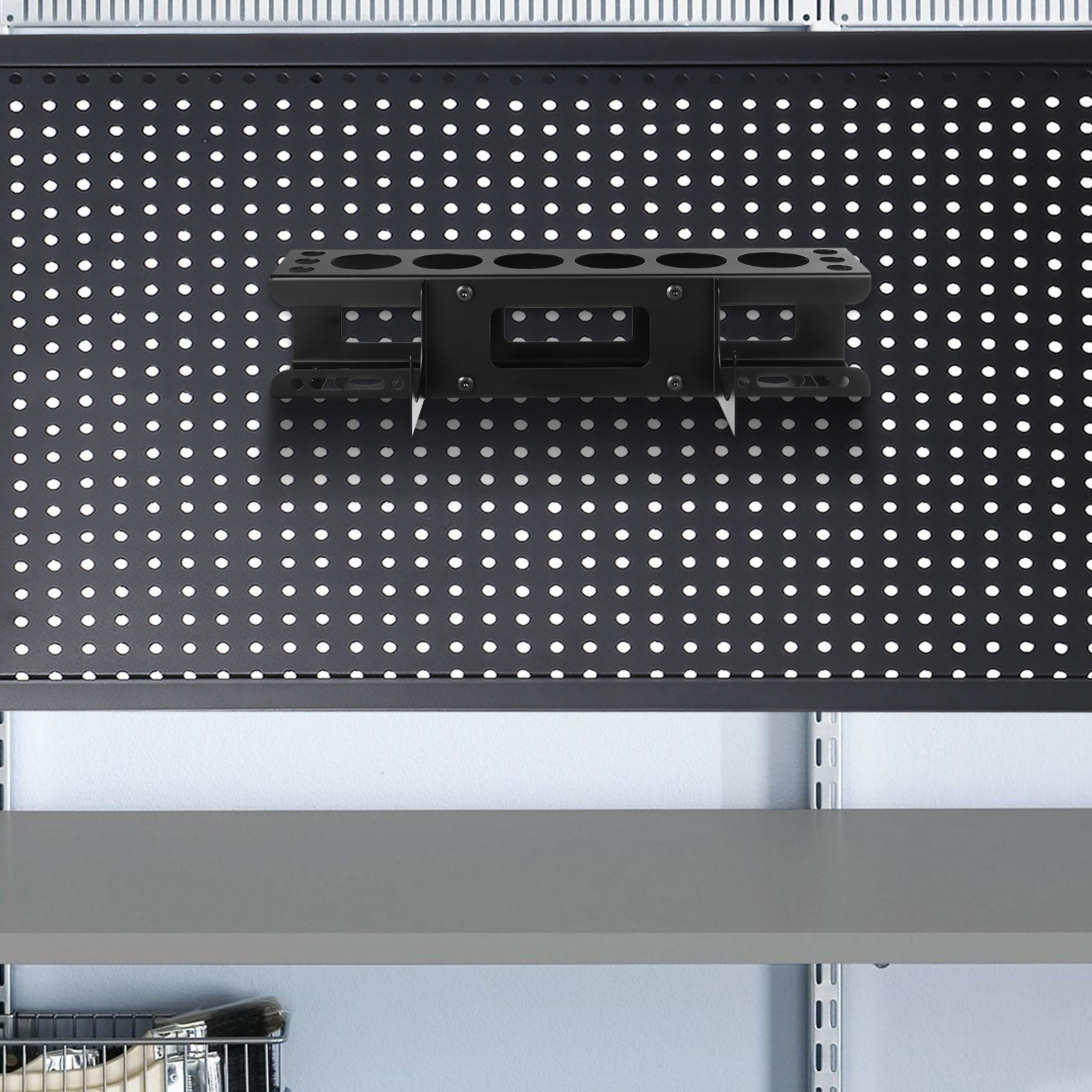 Heavy-Duty Wall-Mounted Caulki - Workshop Tools Rack ulasan dan harga