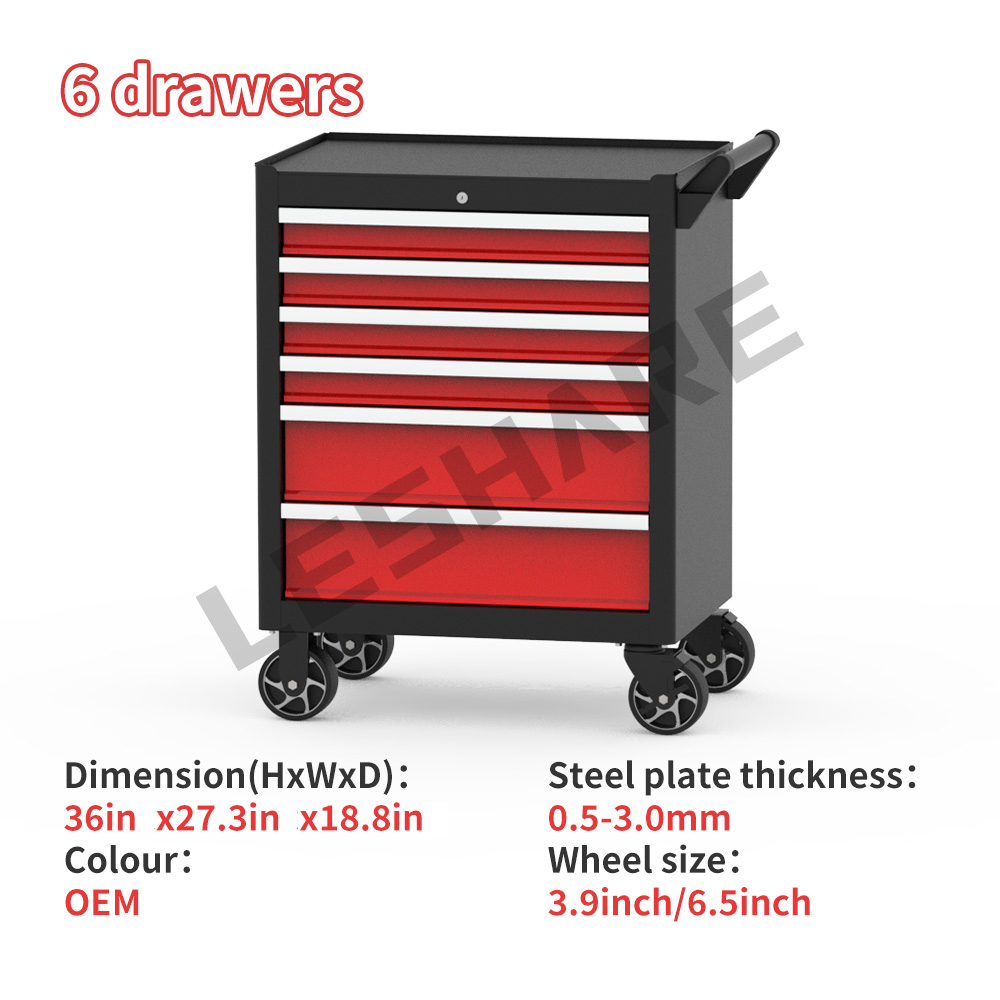 China OEM Wholesale 4 Drawer R - Tools Trolley For Workshop ulasan dan harga