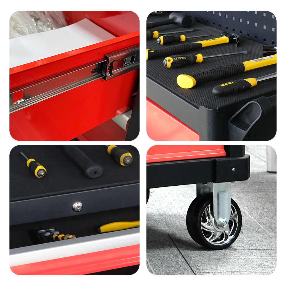 China OEM Wholesale 4 Drawer R - Tools Trolley For Workshop ulasan dan harga