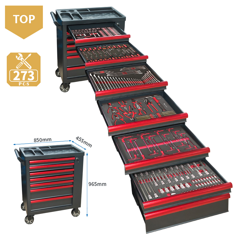 7 Drawer Tool Trolley With 273 - Tools Trolley For Workshop ulasan dan harga