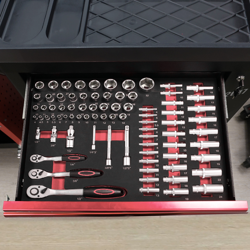 7 Drawer Tool Trolley With 273 - Tools Trolley For Workshop ulasan dan harga