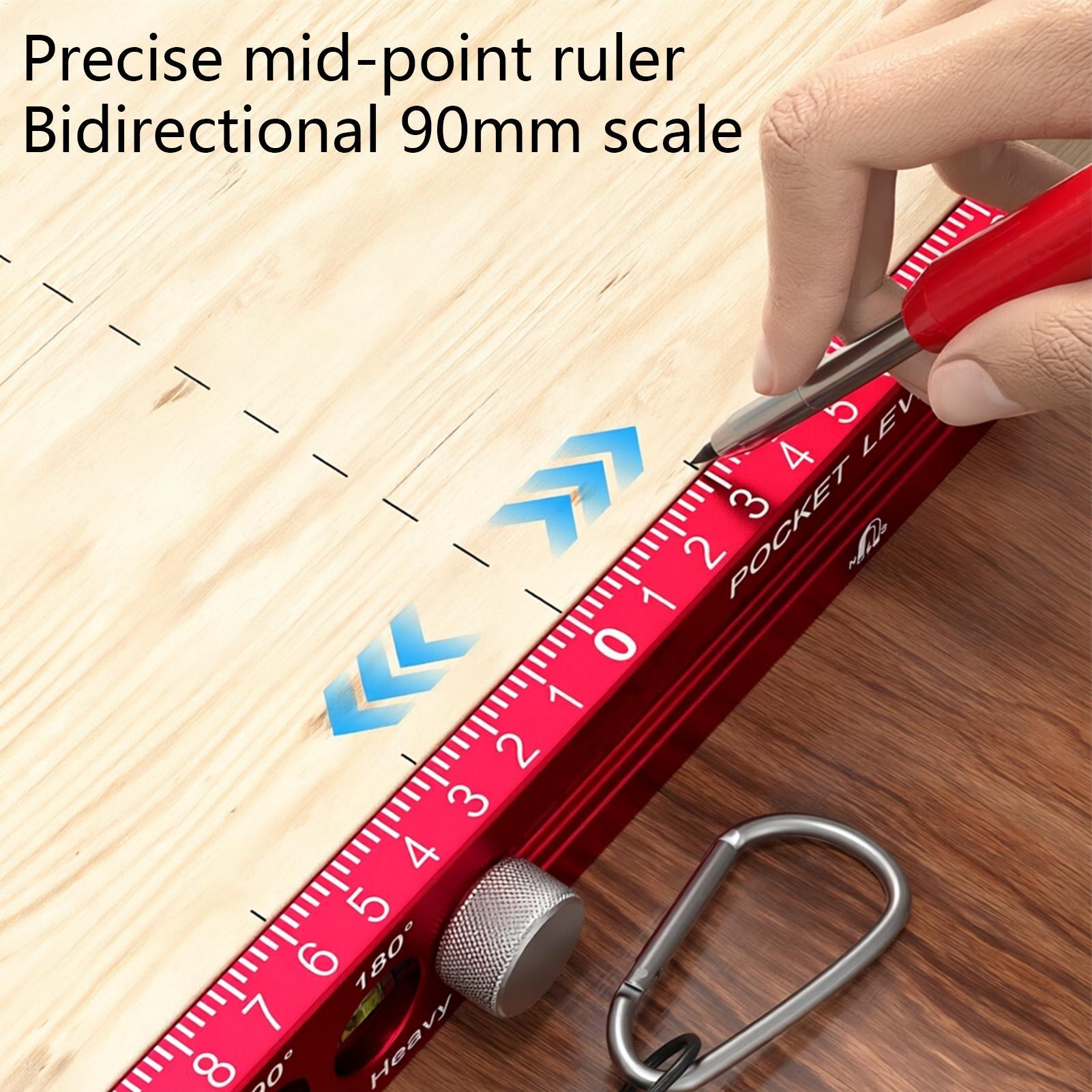 Magnetic Woodworking Ruler Alu - Marking Tools In Workshop ulasan dan harga