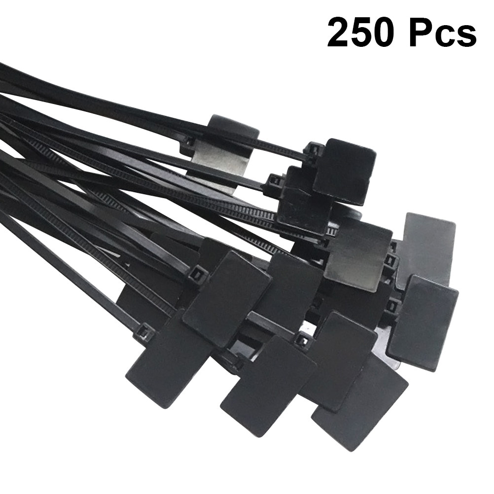 250Pcs 4x150 Nylon Cable Ties  - Marking Tools In Workshop ulasan dan harga