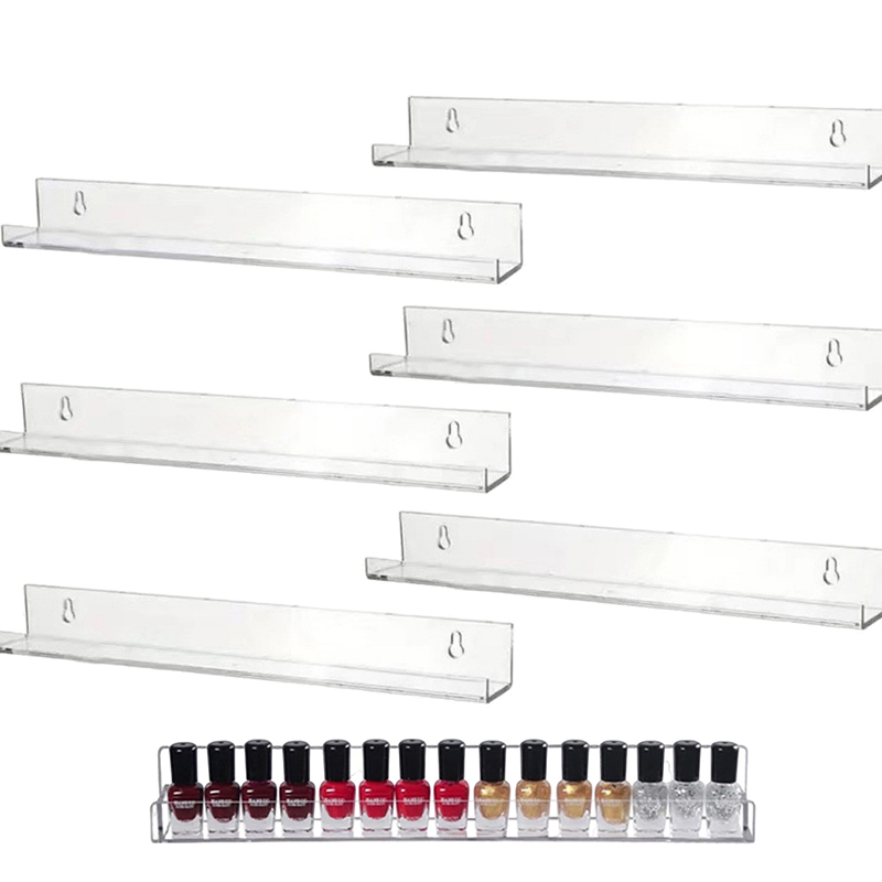 Acrylic Nail Polish Rack Wall  - Screw Organizer Kit ulasan dan harga