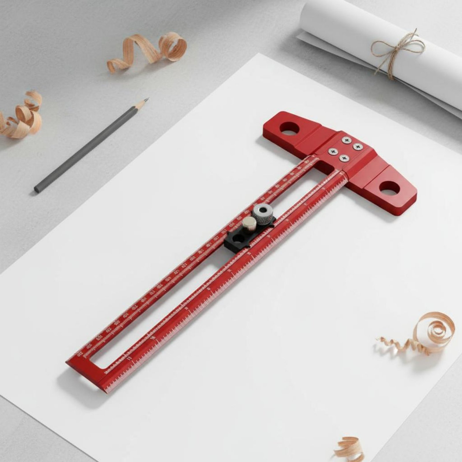 T-Square Ruler Laser Etched Sc - Marking Tools In Workshop ulasan dan harga
