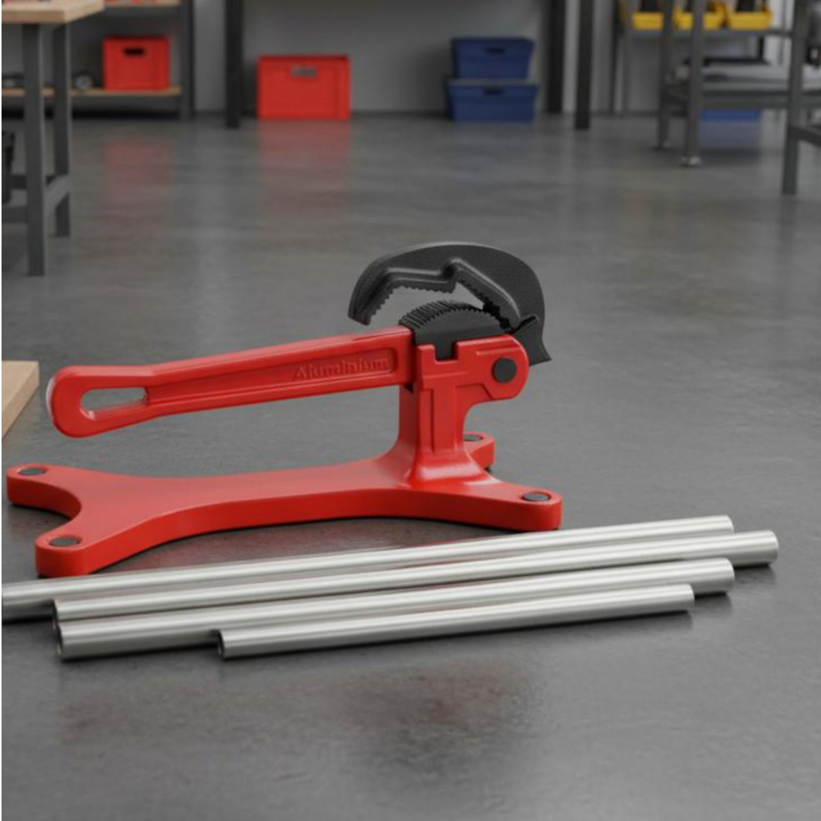 Yoke Pipe Vise Sturdy-Duty Por - Tools Workshop ulasan dan harga