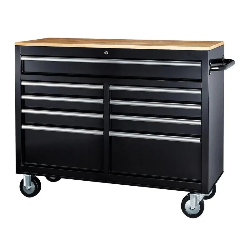 Heavy-Duty 46 Inch 9-Drawer Wo - Tools Trolley For Workshop ulasan dan harga