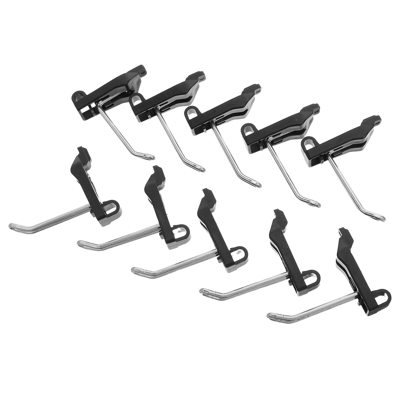 10Pcs Sturdy Slotted Pegboard  - Workshop Tools Rack ulasan dan harga