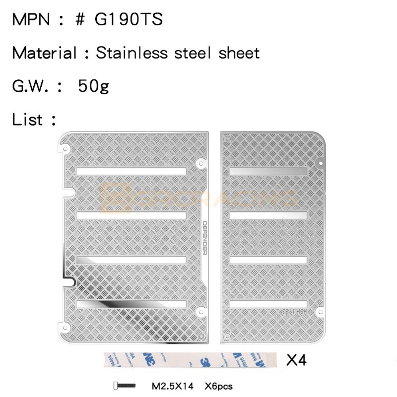For 1/8 Base Mount Sheets Skid - Screw Organizer Kit ulasan dan harga