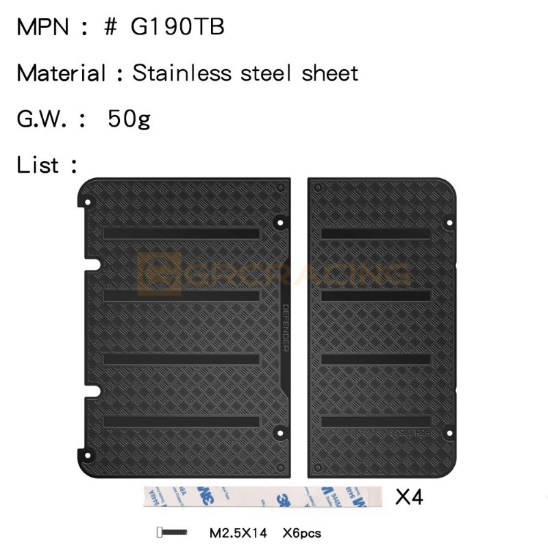 For 1/8 Base Mount Sheets Skid - Screw Organizer Kit ulasan dan harga