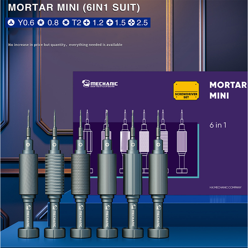 Mechanic MORTAR Mini Screwdriv - Workshop Cutting Tools ulasan dan harga