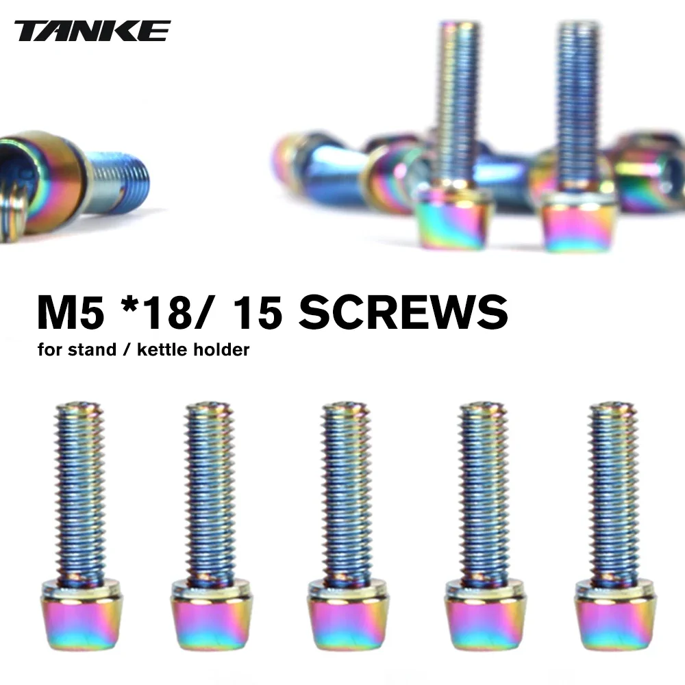 TANKE 6pcs M5 * 18 15mm Bolt S - Screw Organizer Kit ulasan dan harga