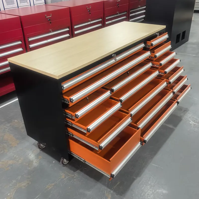 Customized Drawer Tool Cabinet - Tools Trolley For Workshop ulasan dan harga