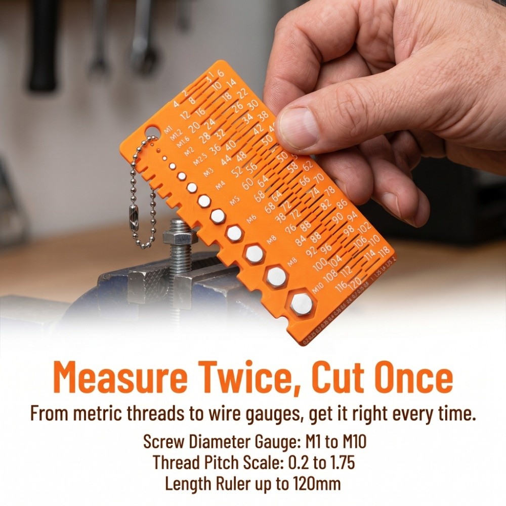 Portable Screw Measuring Tool  - Workshop Cutting Tools ulasan dan harga