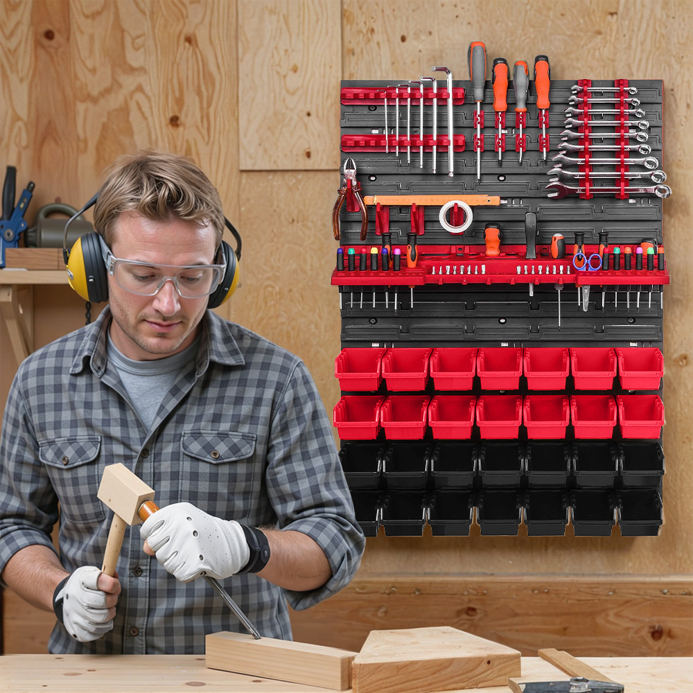 Tools Wall Storage Shelf Tool  - Workshop Tools Rack ulasan dan harga