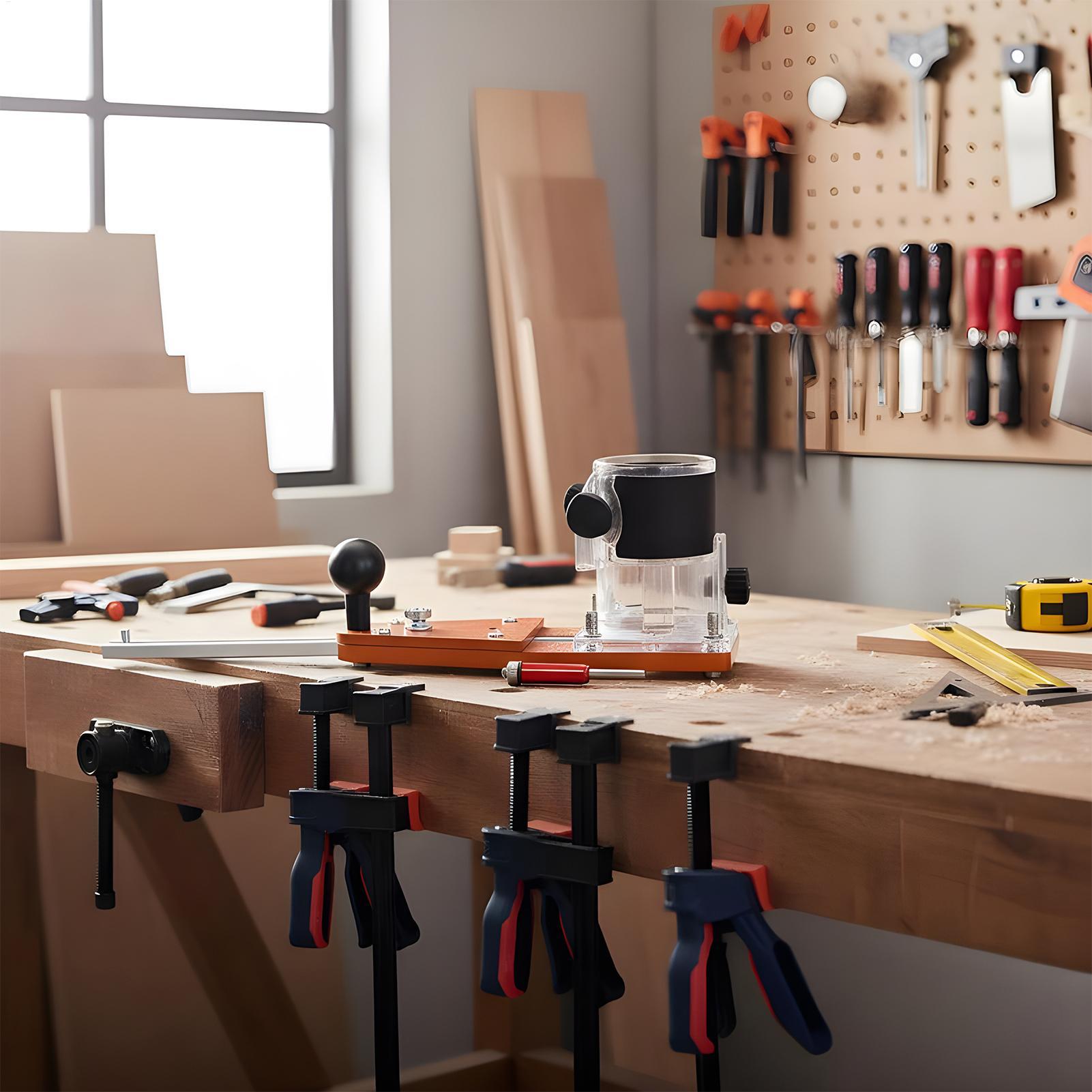 Router Circle Cutting Jig Adju - Workshop Cutting Tools ulasan dan harga