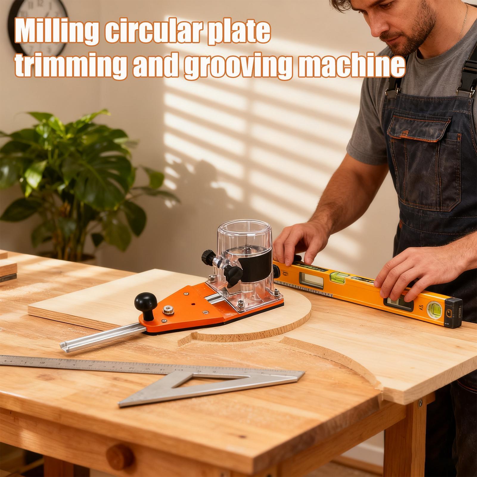 Router Circle Cutting Jig Adju - Workshop Cutting Tools ulasan dan harga